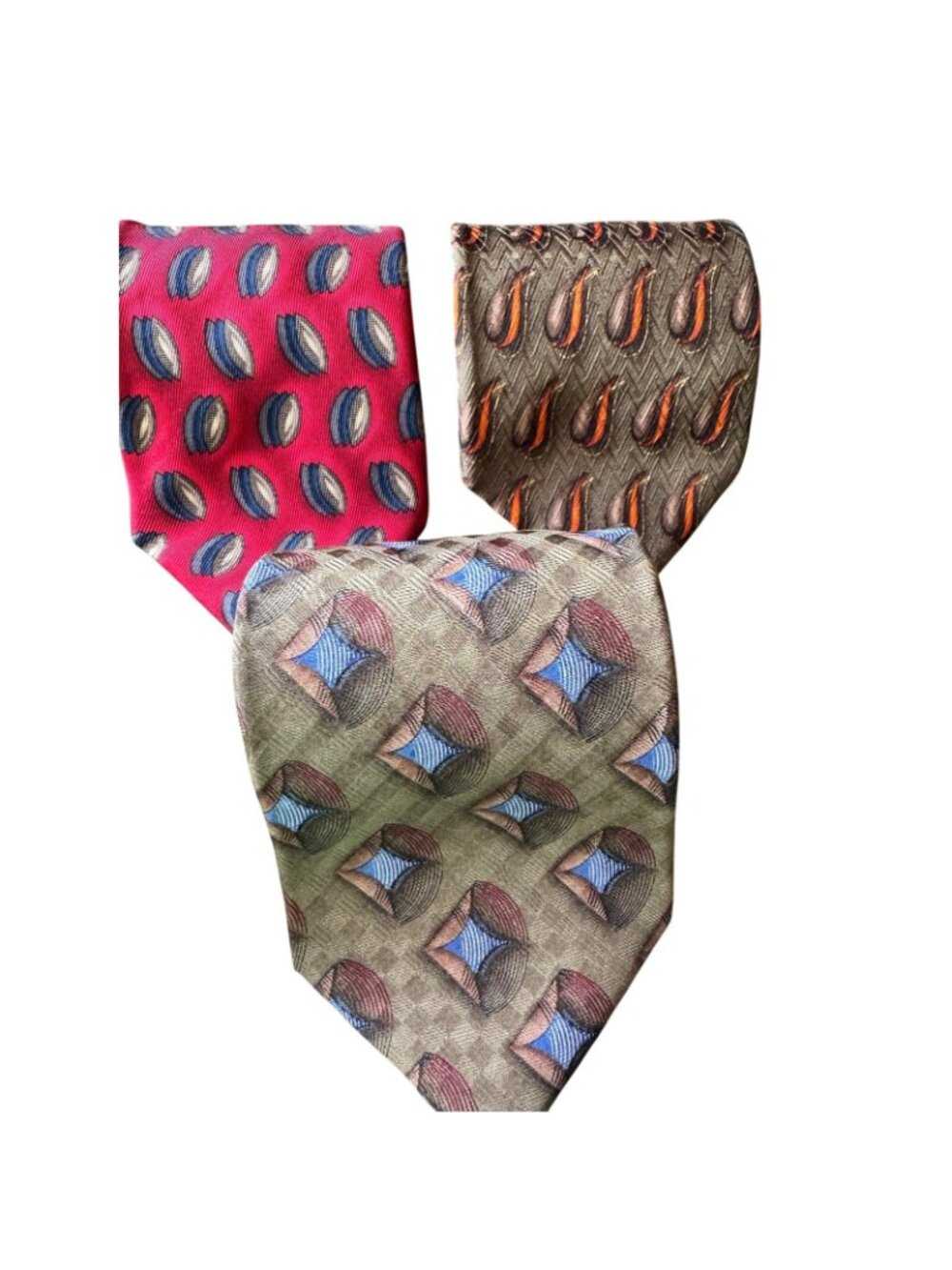 J.Z. Richards for Nordstrom 100% Silk Handcrafted Ties – Set of 5 - Picture 2 of 6